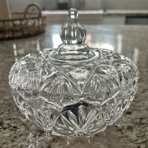Mikasa Saturn 6.25” Crystal Covered Candy Dish
